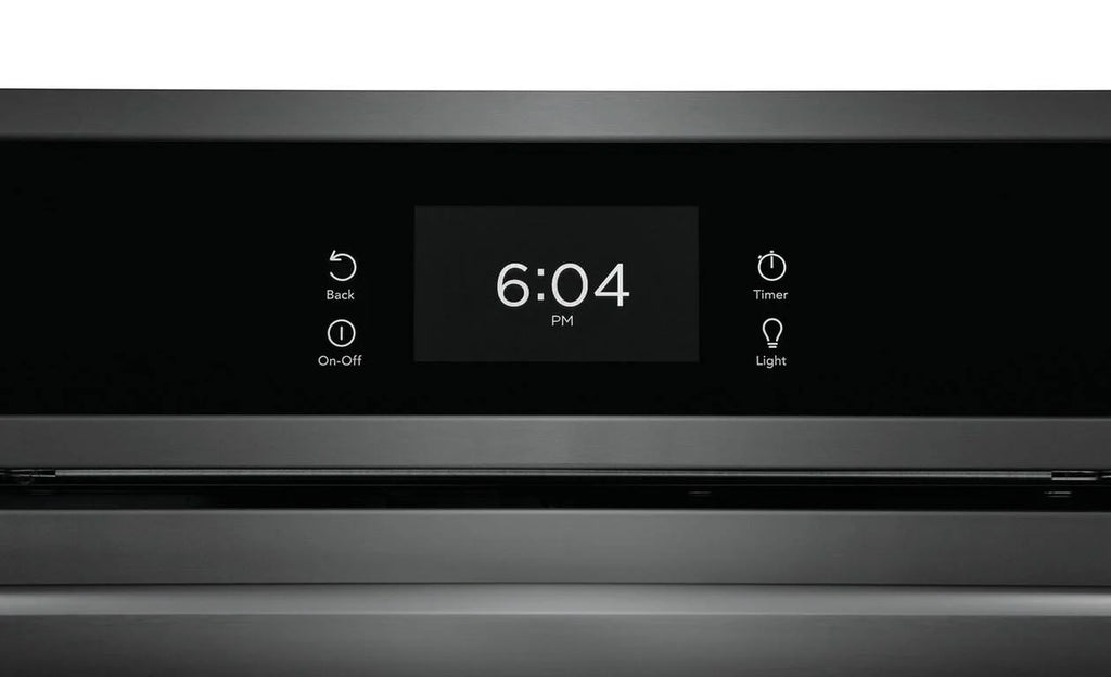 Frigidaire Gallery GCWM3067AD 30 inch Black Stainless Wall Oven and Microwave Combination