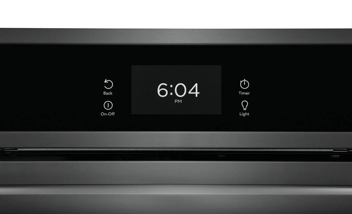 Frigidaire Gallery GCWM3067AD 30 inch Black Stainless Wall Oven and Microwave Combination