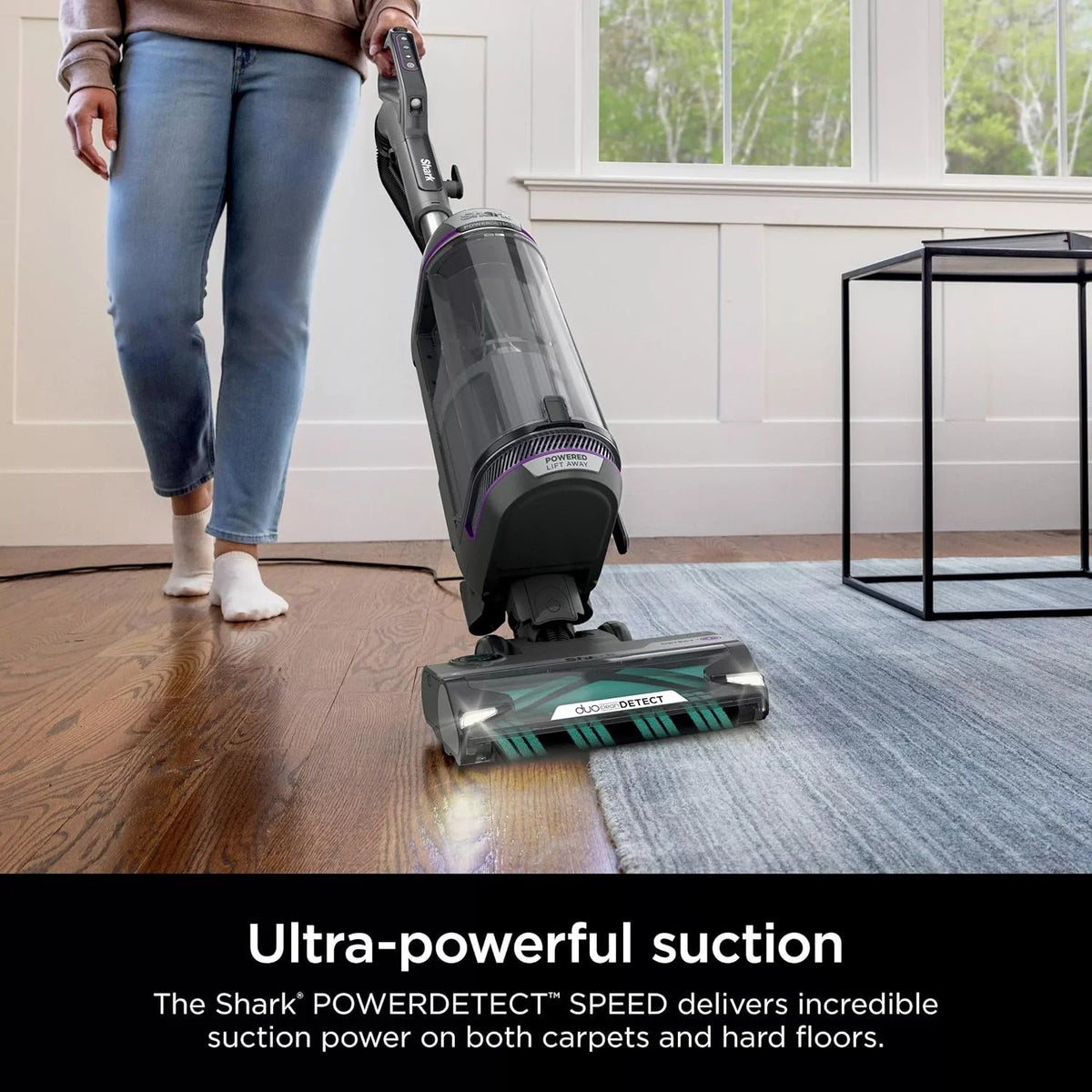 Restored Shark AZ3901 POWERDETECT Upright Vacuum Cleaner with DuoClean Technology, Odor Neutralizer Technology, Powered Lift-Away, Self Cleaning Brushroll (Refurbished)
