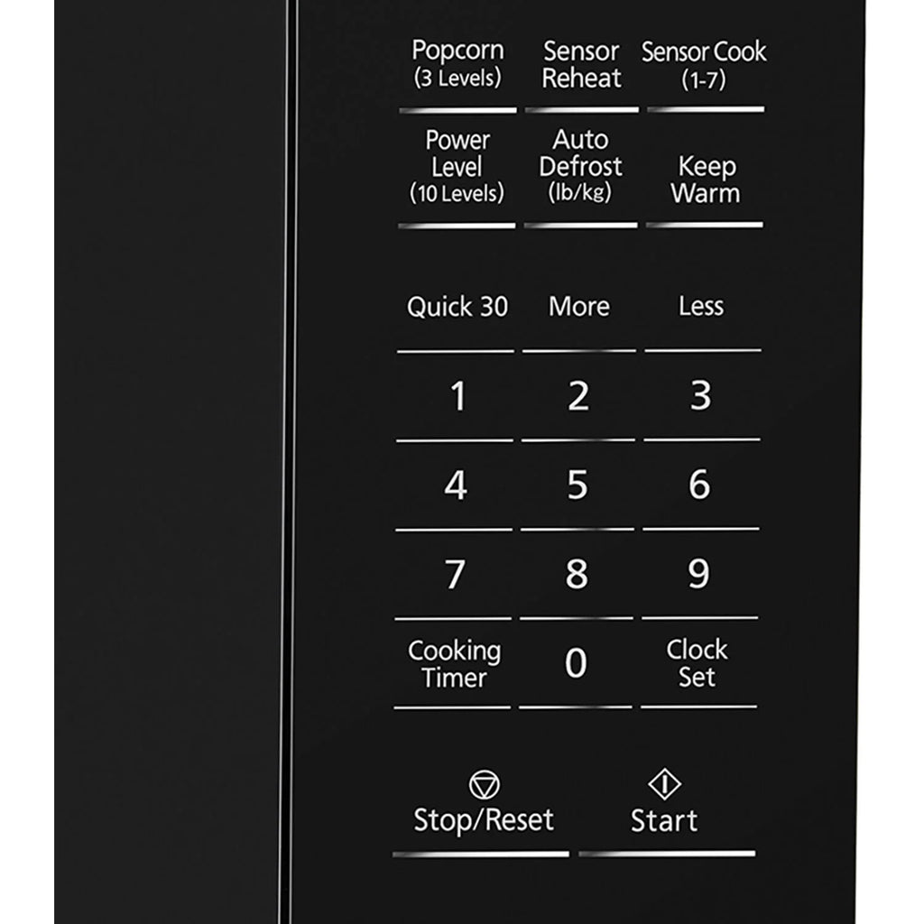 Panasonic  New 1.3 Cu. ft. 1100W Genius Sensor Countertop Microwave Oven in White