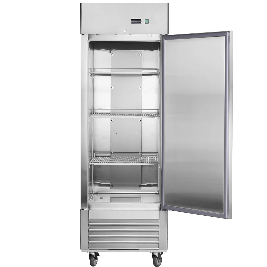 Camellia River 54" Upright Freezer, 42.2 Cu.ft. Solid Door, Commercial, Stainless Steel
