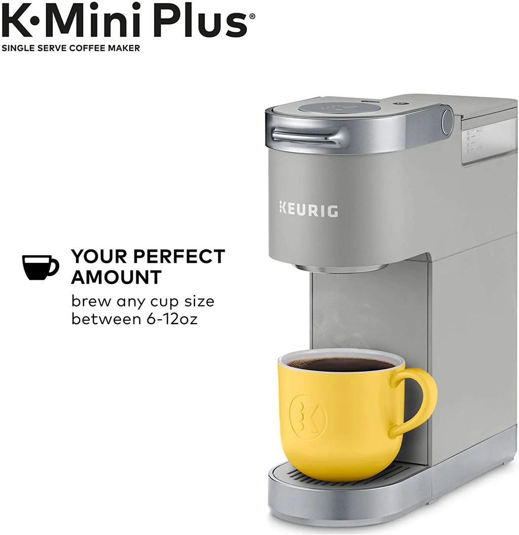 Keurig K-Mini Plus Single Serve K-Cup Pod Coffee Maker - Studio Gray