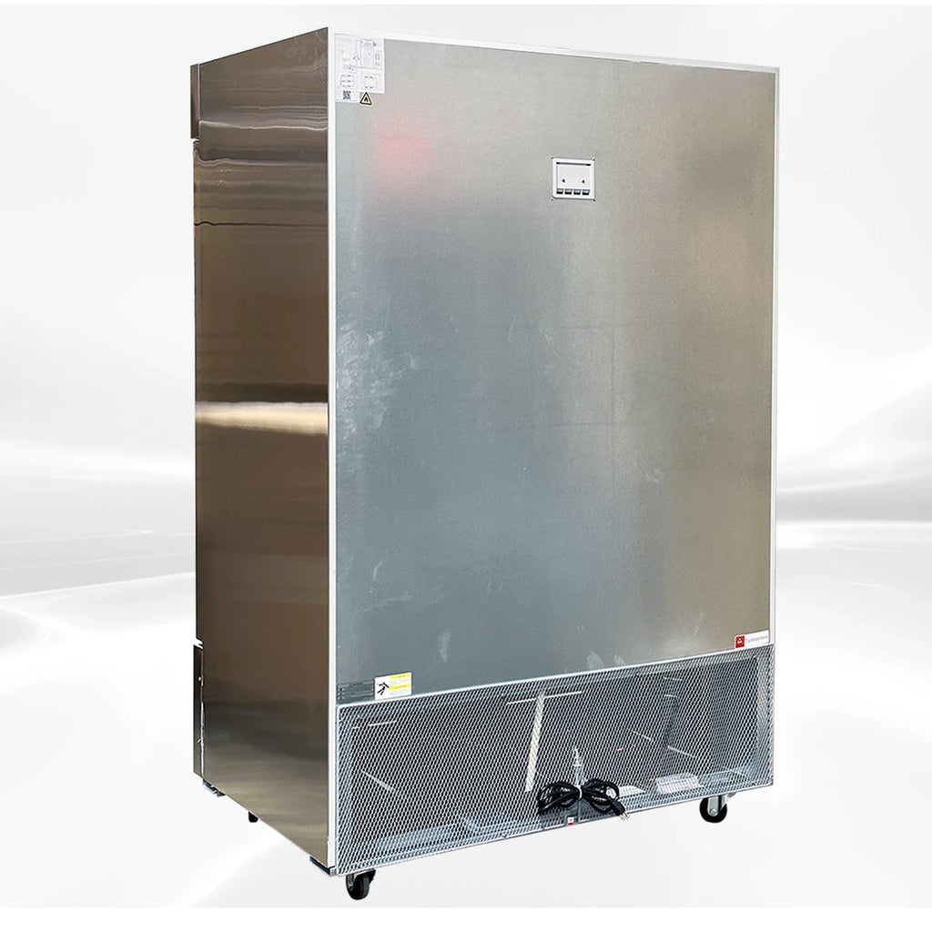 Commercial Reach in Refrigerator, 54" x 32" x 81 3/8", 42 Cubic Ft, Double Door Stainless Steel Fridge, for Restaurant