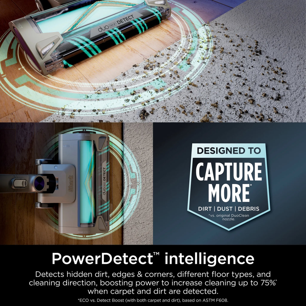 Shark PowerDetect Clean & Empty Cordless Stick Vacuum & Auto-Empty System, Powerful Suction, HEPA Filtration, Carpet & Hard Floor, Portable, IP3150
