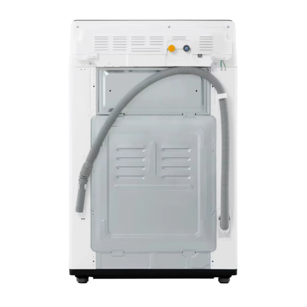 LG 27 Inch Smart Top Load Washer with 5.0 cu ft Capacity, Smart Pairing,Powerful Jet Spray, and Electronic Controls in White WT8200CW