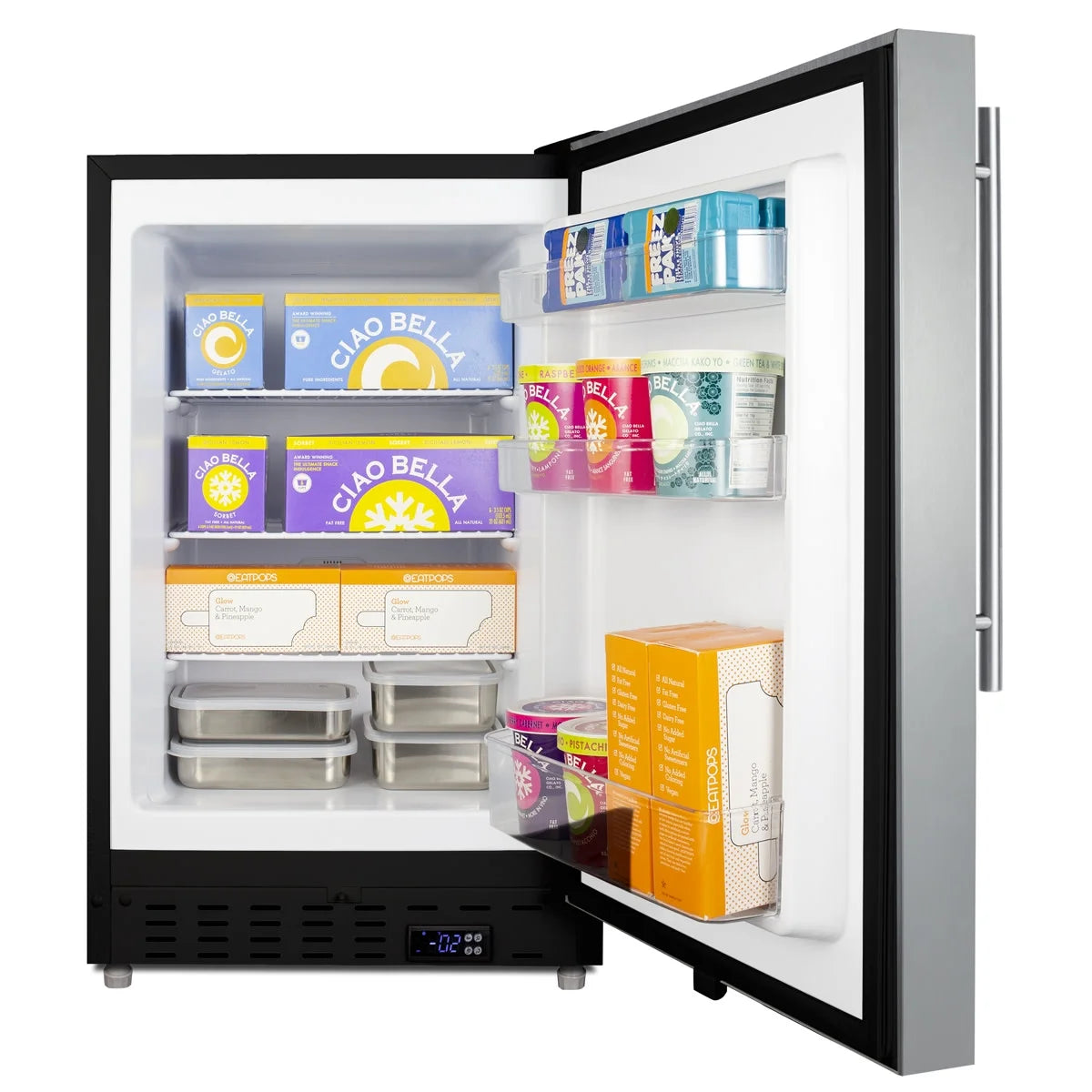 21" Wide Built-In All-Freezer, ADA Compliant