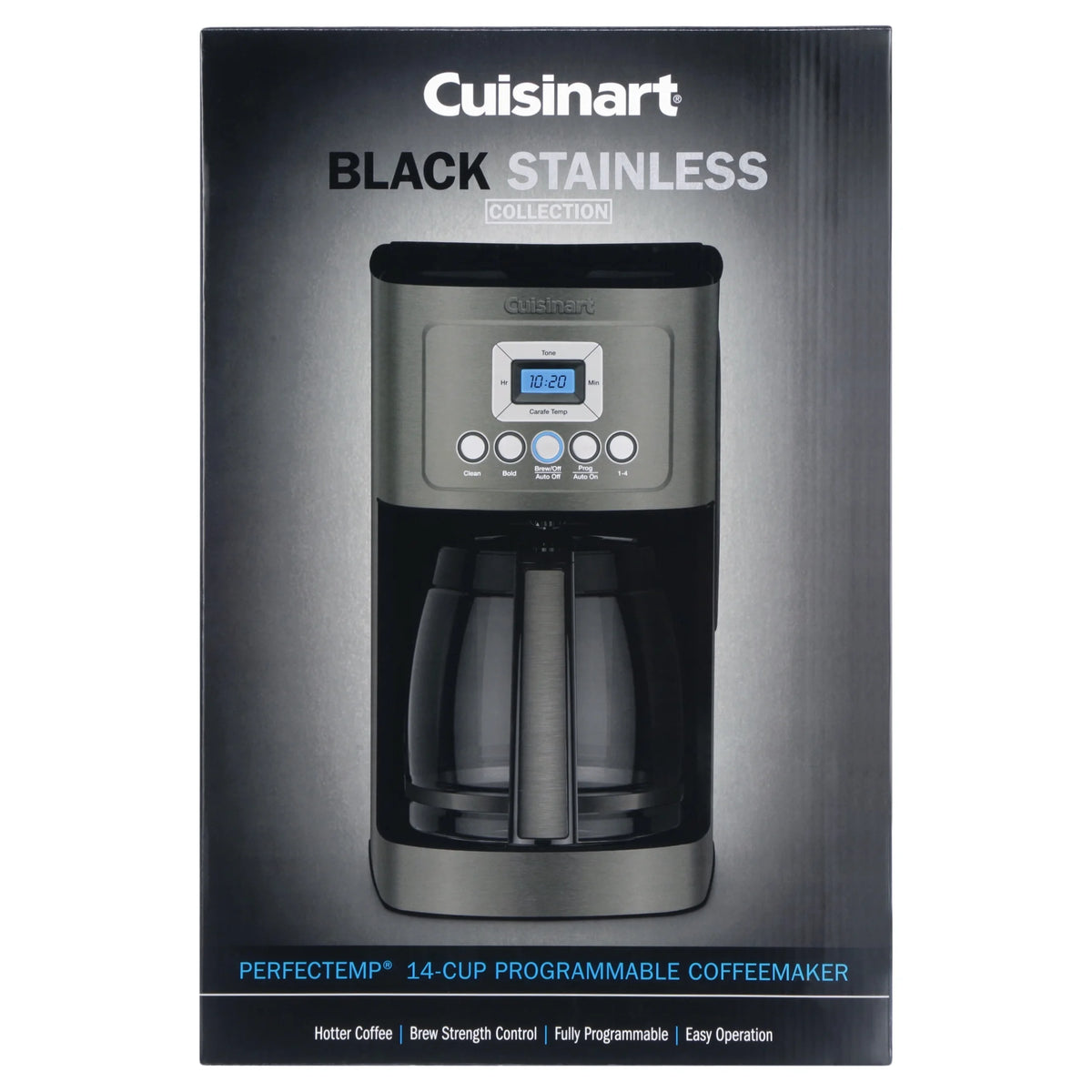 Cuisinart PerfecTemp 14-Cup Programmable Coffee Maker in Umber