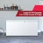 MORA 17.7 Cu. Ft. White Convertible Garage Ready Chest Freezer