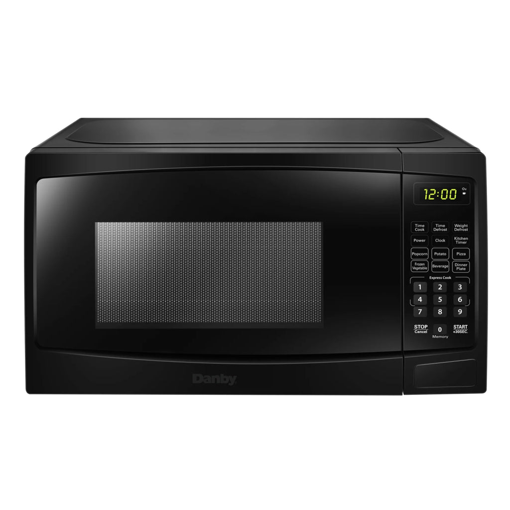 Danby 700W 0.7 Cubic Feet Convenient User-Friendly Countertop Microwave, Black