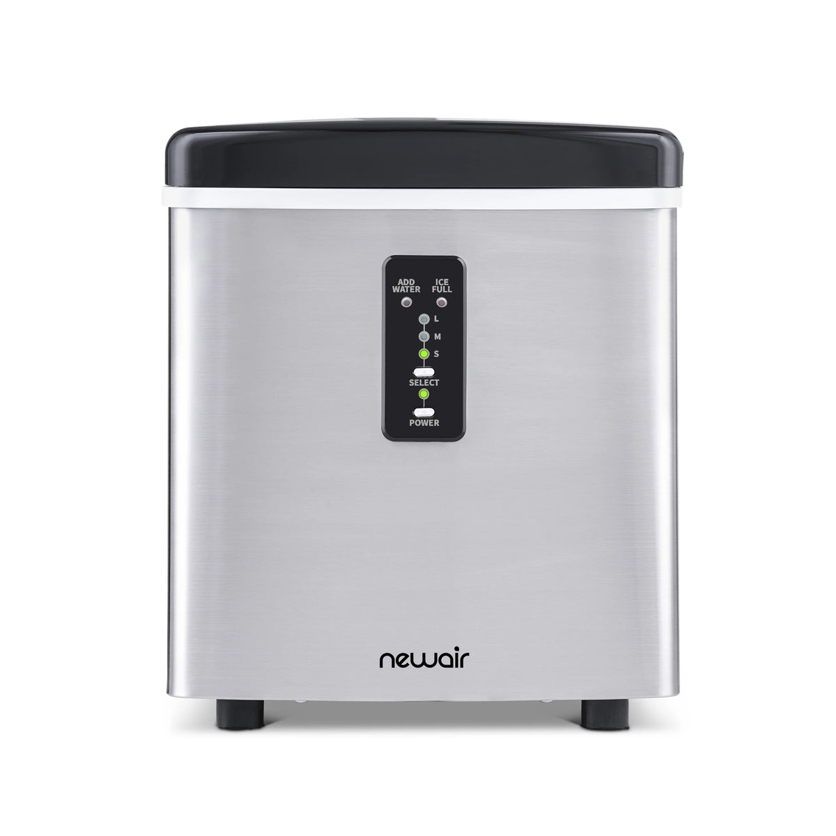 Newair | Portable Ice Maker | 28 lbs. Daily | 3 Bullet Ice Sizes, LED Display