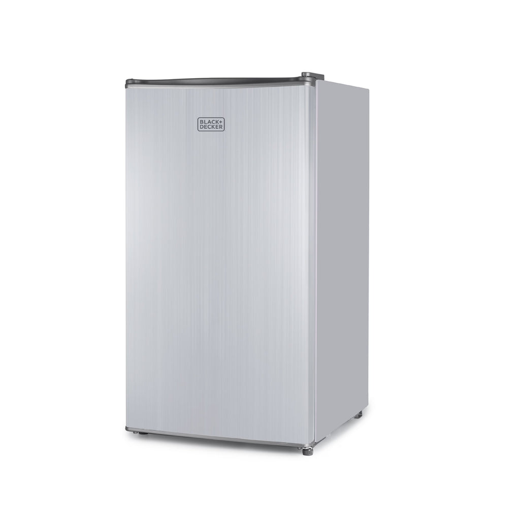 BLACK+DECKER BCRK32B Compact Refrigerator & Mini Fridge with Freezer, 3.2 cu. ft., Black