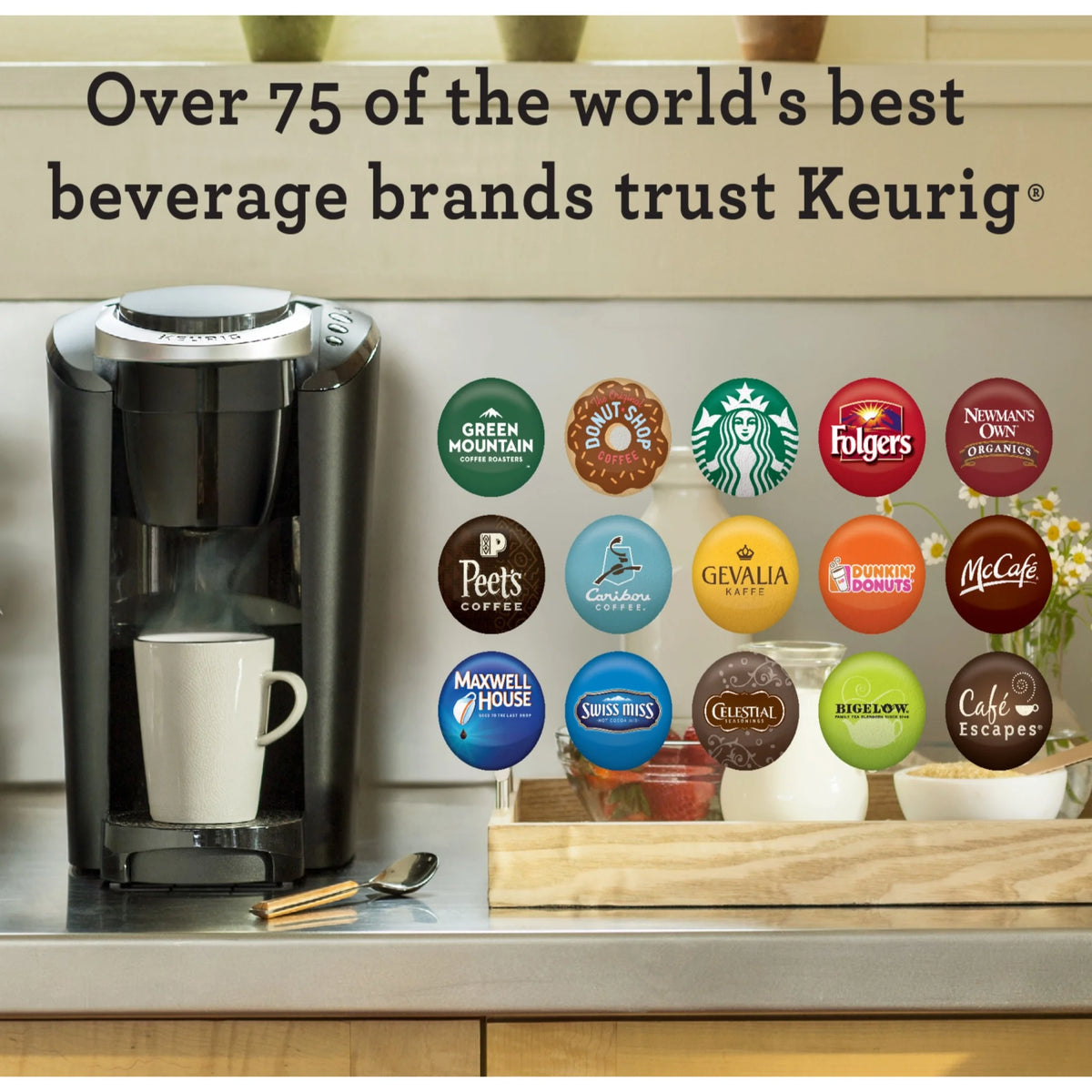 Keurig K-Compact Black Single-Serve K-Cup Pod Coffee Maker