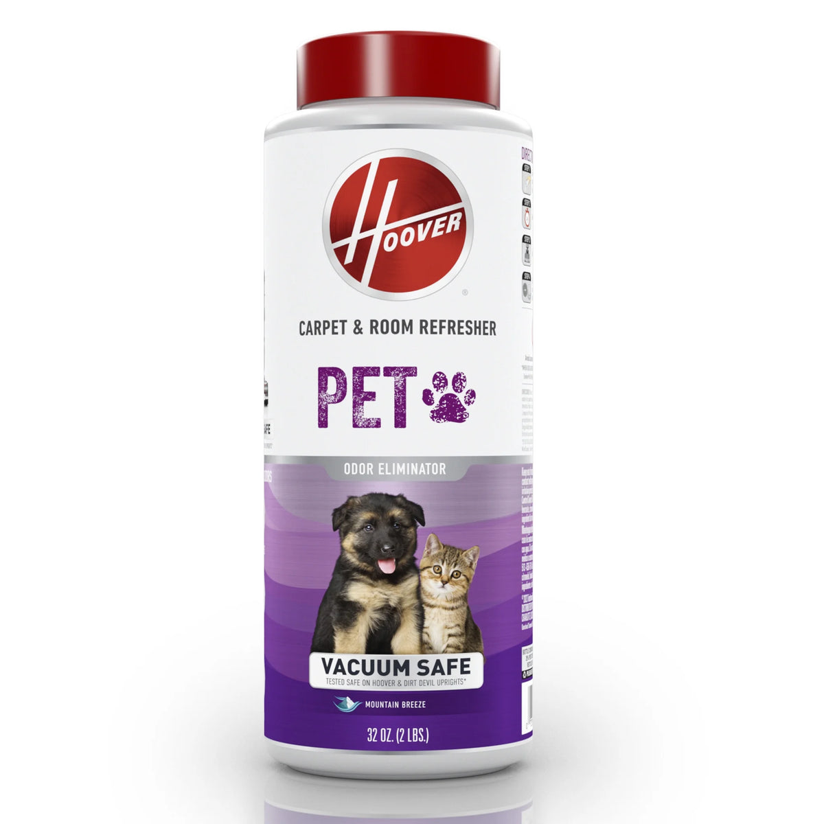 Hoover Bagless Upright Vacuum Cleaner, Rewind Pet & Hoover Pet Carpet & Room Refresher Carpet Powder, 32oz