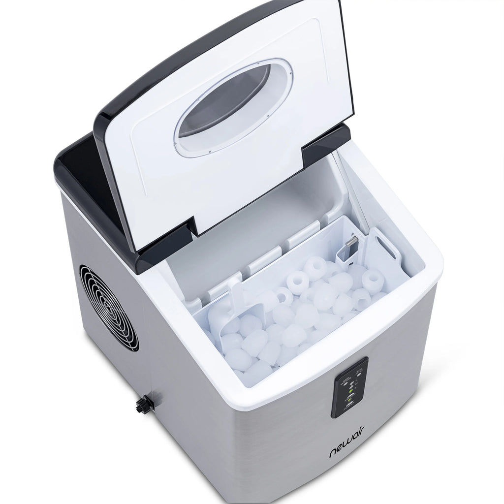 Newair | Portable Ice Maker | 28 lbs. Daily | 3 Bullet Ice Sizes, LED Display