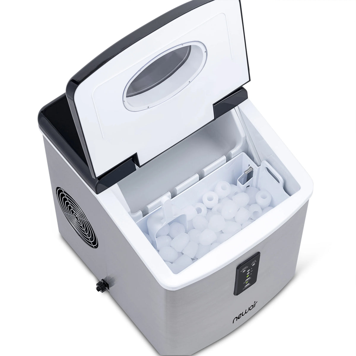 Newair | Portable Ice Maker | 28 lbs. Daily | 3 Bullet Ice Sizes, LED Display