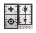 Rangaire RCG241S 24" Gas Cooktop - Stainless Steel, Sealed Burners, Cast Iron Grates, Die Cast Metal Burner Controls