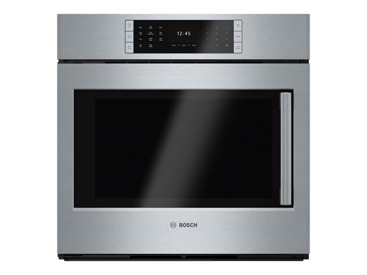 Bosch Benchmark Series HBLP451LUC - Oven - built-in - niche - width: 28.5 in - depth: 23.5 in - height: 27 in - with self-cleaning - stainless steel
