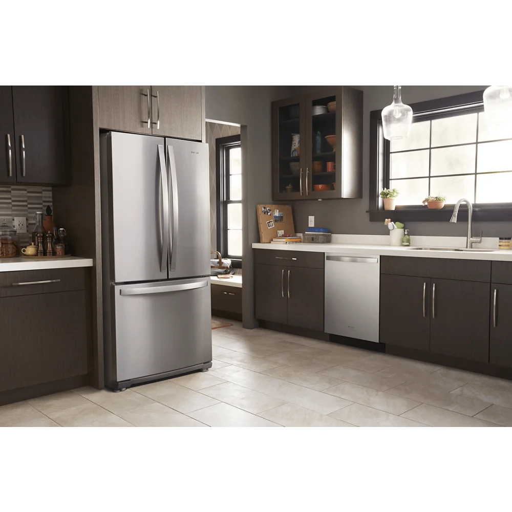 Whirlpool WRF560SMHZ - 20 Cu ft French Door Refrigerator in Stainless Steel New