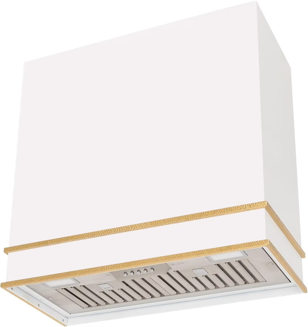 Akicon Range Hood 36 Inch, Ultra Quite Stainless Steel Kitchen Hood, Wall Mount Square Vent Hood with LED Light and Dishwasher-Safe Filters, Hood Vents for Kitchen, 3 Speeds, 600 CFM (AK-HS36HB-SWG)