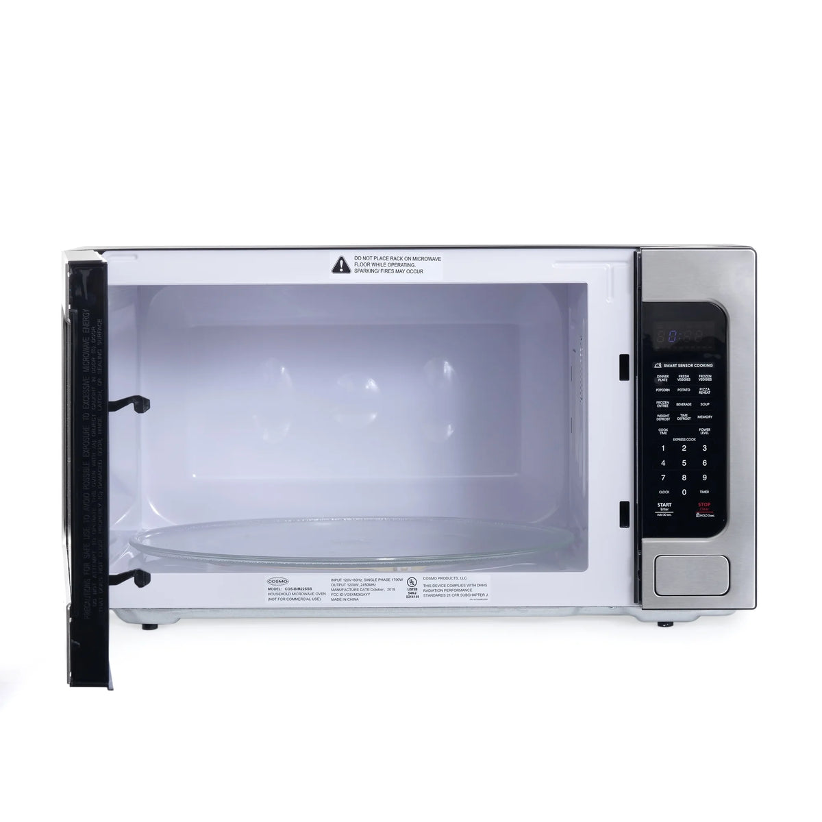 Cosmo 3 Piece Kitchen Appliance Package With 36" Electric Cooktop 24.4" Built-In Countertop Microwave 24" Single Electric Wall Oven Kitchen Appliance Bundles