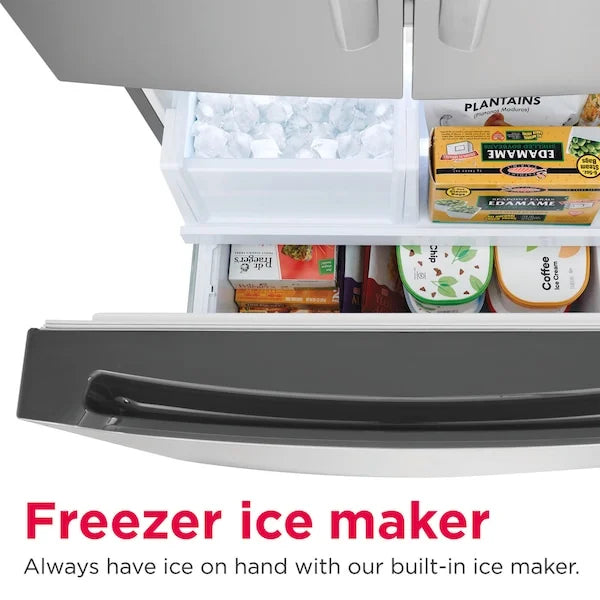 Frigidaire Gallery 20 Cu. Ft. Standard-Depth French Door Refrigerator, Stainless Steel