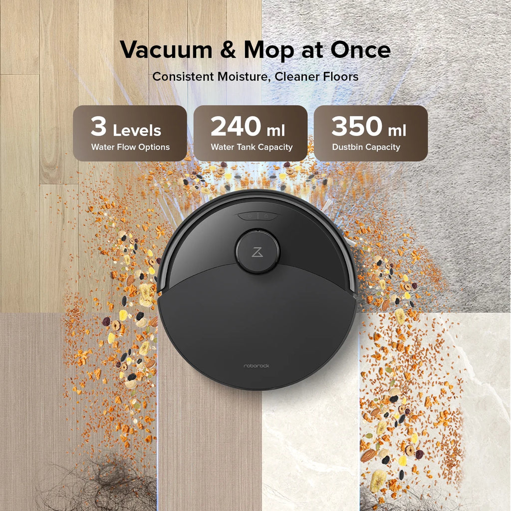 (Upgraded from Q5 Pro)Roborock Q10 X5 Robot Vacuum and Mop, Self-Emptying, Hands-Free Cleaning for up to 7 Weeks, 10,000Pa Suction, Obstacle Avoidance, LiDAR Navigation, No-Go Zones