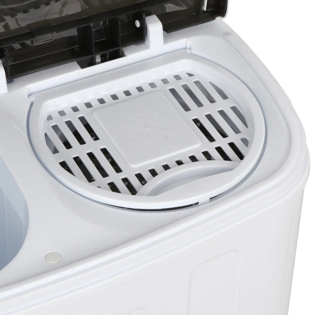 Twin Tub Washing Machine Fast Dryer & Efficient Spin Washer for Small Room