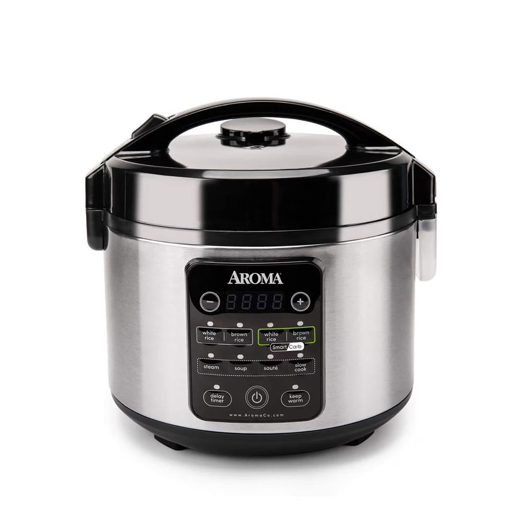 Aroma 12-Cup Cooked SmartCarb Rice Cooker & Multicooker