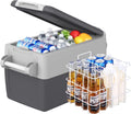 Setpower 12V Portable Refrigerator Freezer, 32 Quart Outdoor Fridge for Camping,Car Refrigerator,Electric Cooler for Truck, RV, Travel,3-Year Warranty