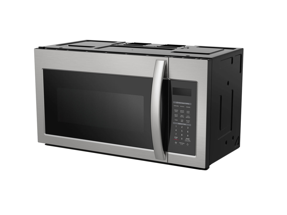 Black?�� 1.9 Cu Ft 16.40 in Over The Range Microwave Oven in Stainless Steel