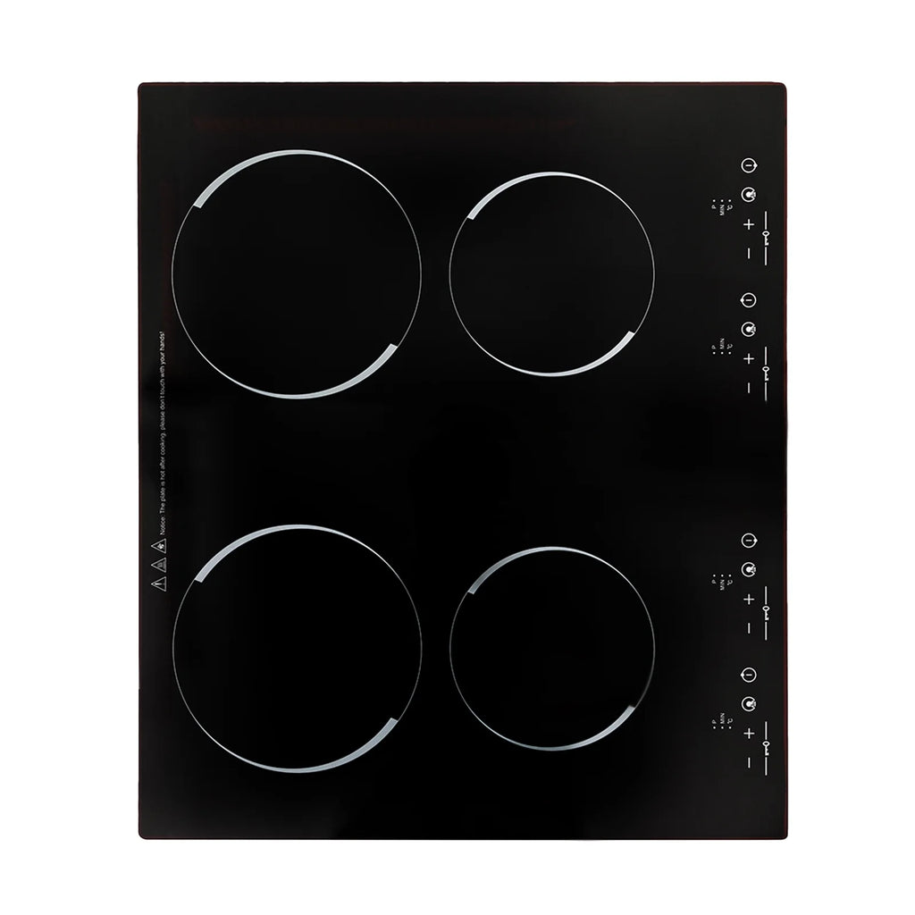 110V Electric Cooktop, Built-in Cooktop 3000W, Electric Stove Top with 4 Electric Burners, 9 Heating Level, Kid Safety Lock, Sensor Touch Control