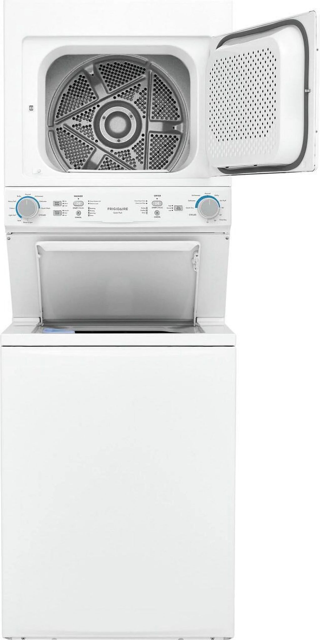 Frigidaire 5.5 Cu. Ft. 120 V White Electric Washer & Dryer