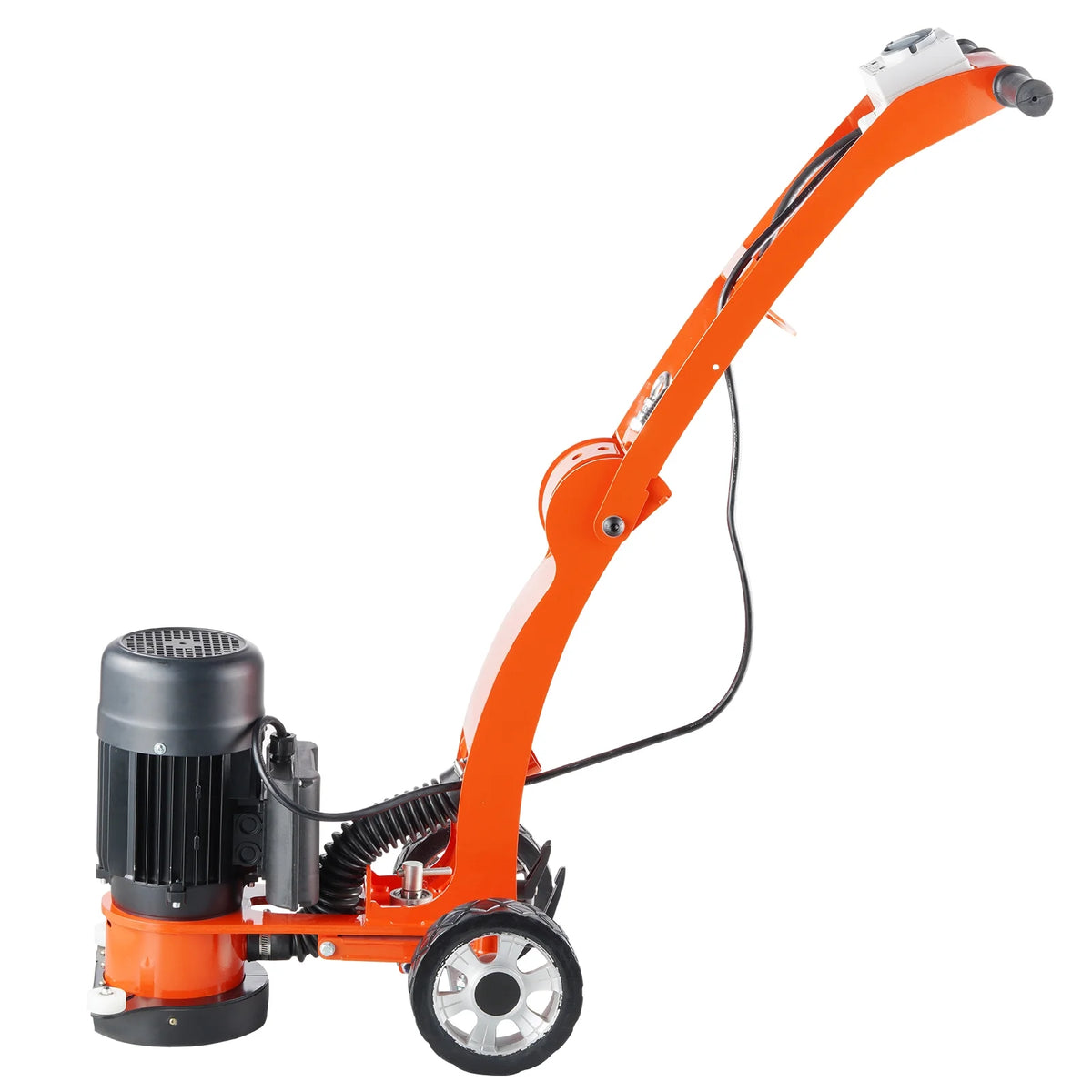 SKYSHALO Electric Floor Grinder 7" for Walking, 1.7HP Polisher for Concrete Floors, 1300W, 1720RPM Brushless Motor, Efficient Grinding Machine for Granite/Marble/Stones
