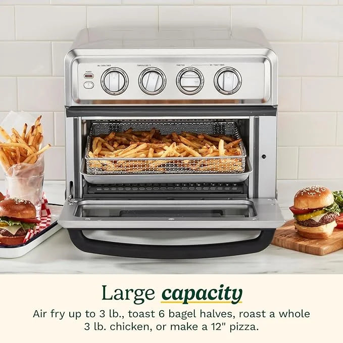 Restored Cuisinart TOB-260-N1 Chef's Toaster Convection Oven, Silver (Refurbished)