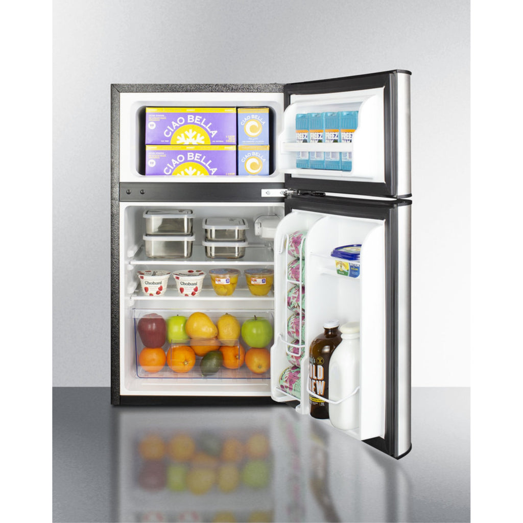 SUMMIT 19" Wide 2-Door Refrigerator-Freezer, ADA Height