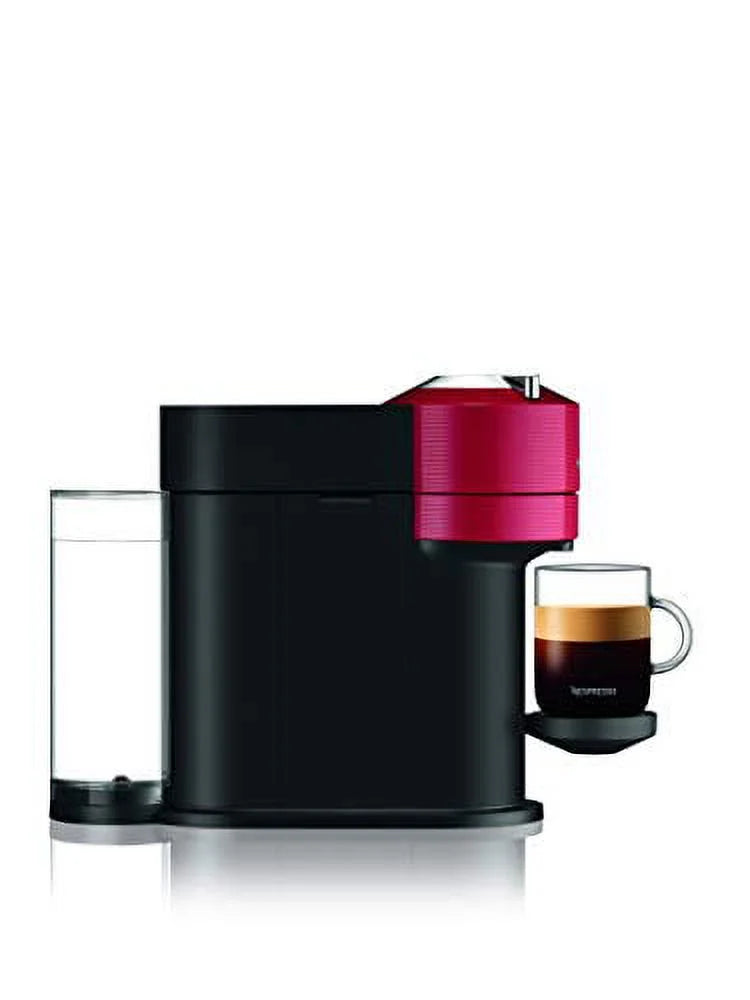 Breville Vertuo Next Coffee and Espresso Maker in Light Gray plus Aeroccino3 Milk Frother in Black