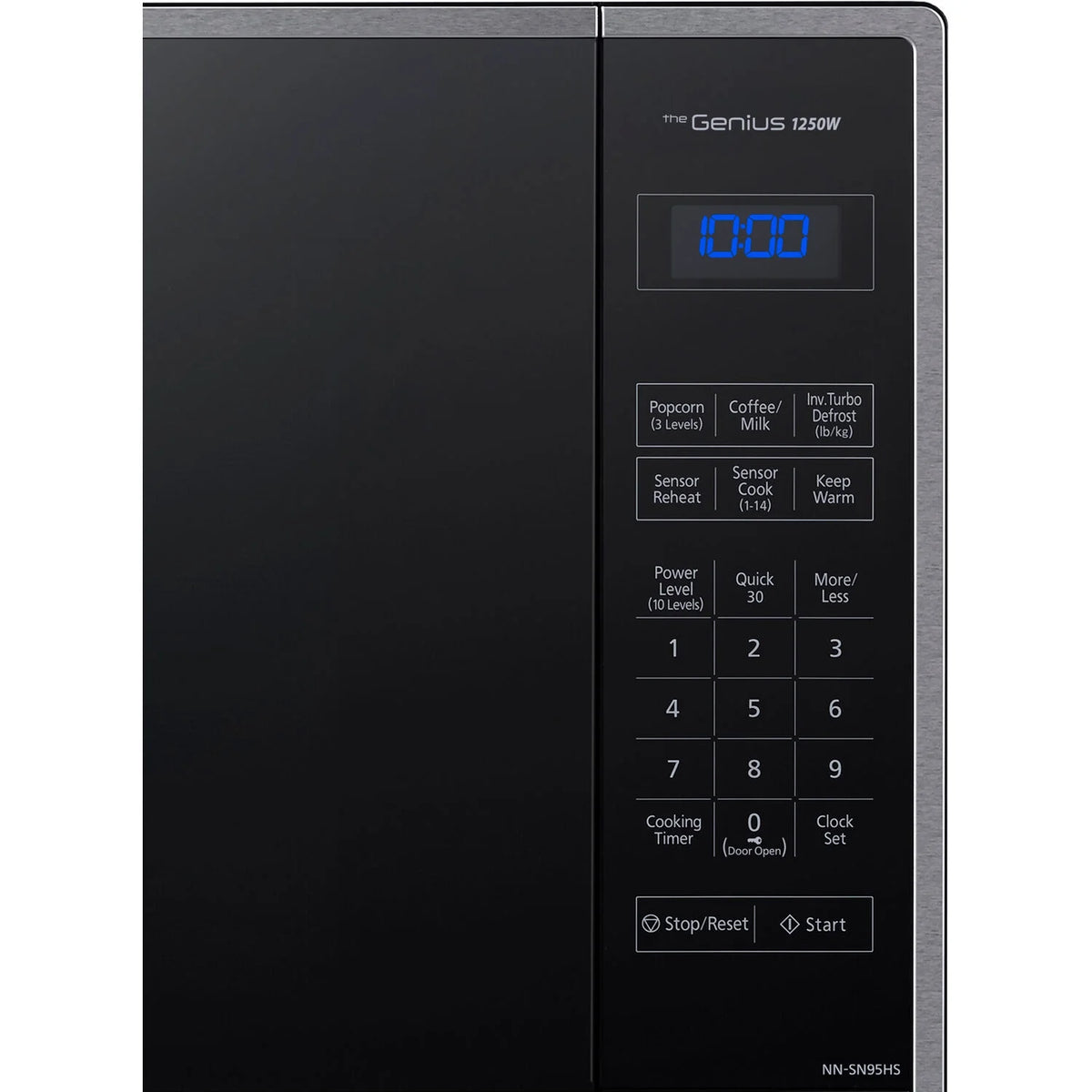 Panasonic 2.2-cu. ft. 1250W Countertop Microwave with Inverter Technology, Stainless Steel NN-SN95HS