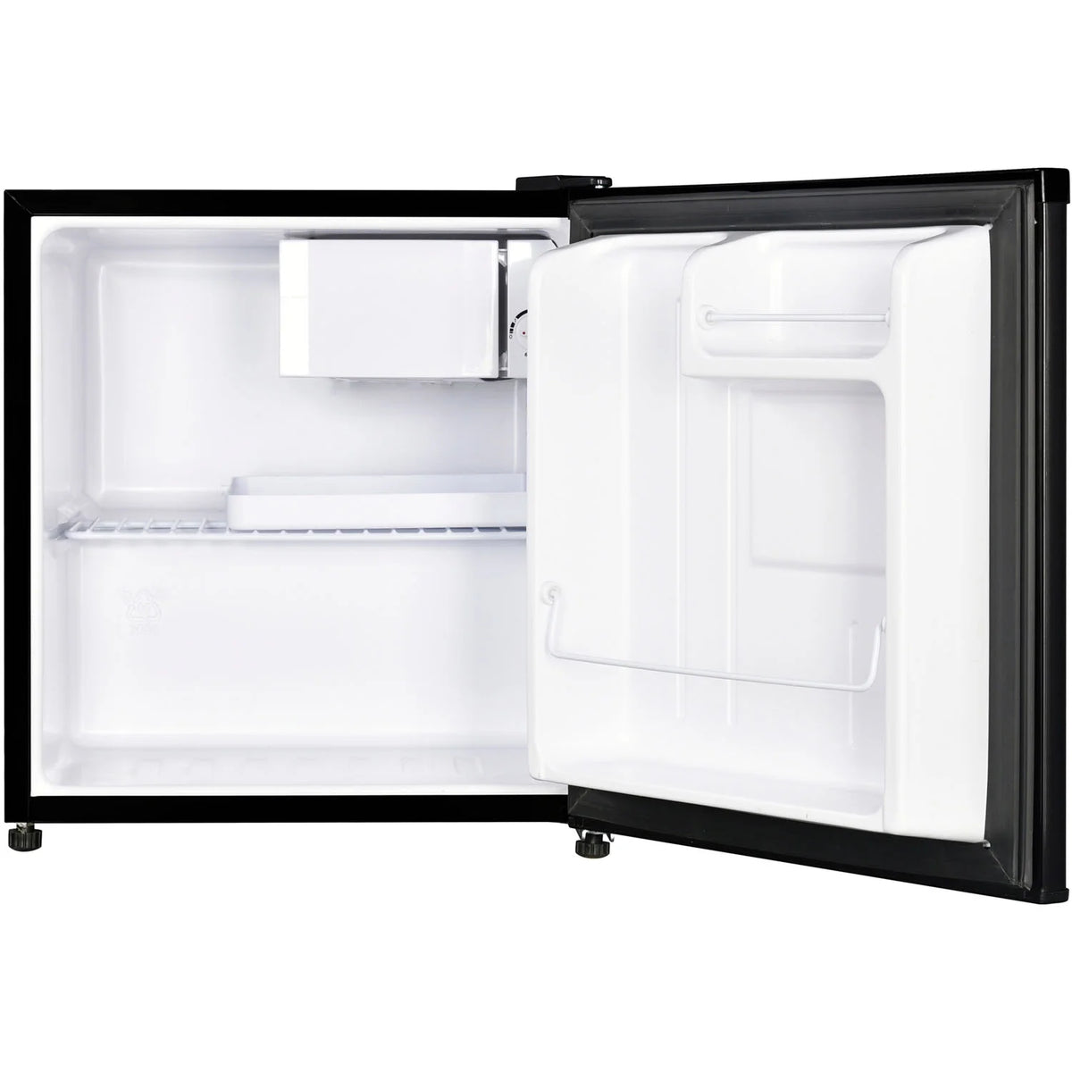 Magic Chef New 17.3 inch Width 1.7 Cu. ft. Compact Refrigerator with Single Door Color in Black