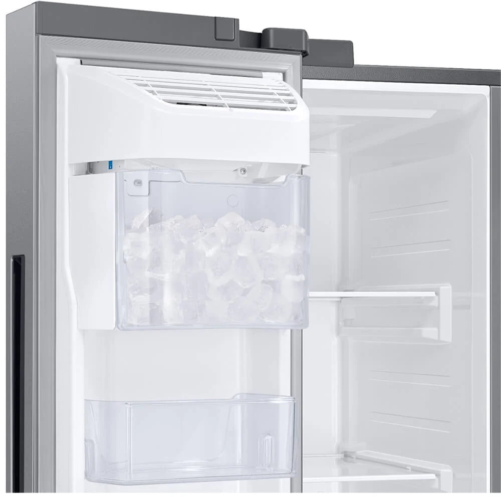 Samsung RS28A500ASR 28 Cu. Ft. Stainless Steel Side-by-Side Smart Refrigerator