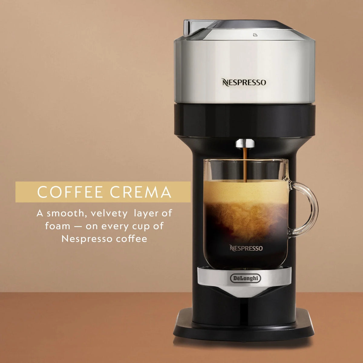 Nespresso Vertuo New Next Coffee and Espresso Maker by DeLonghi, Dark Gray, Single-Serve Brewers