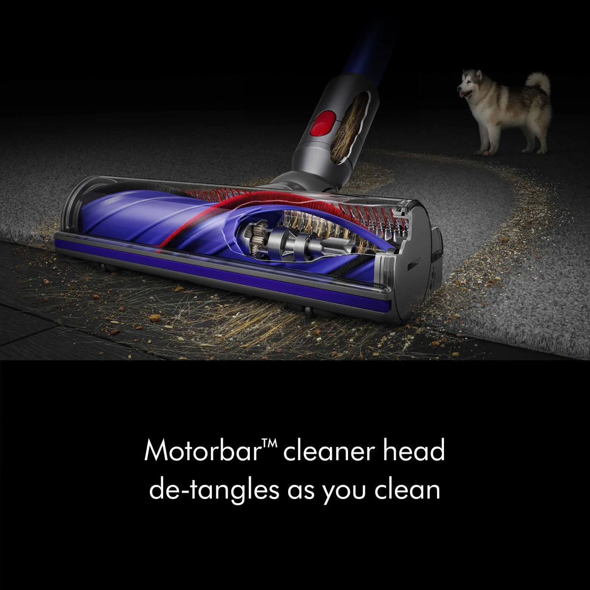 Restored Premium Dyson V8 Origin Cordless Vacuum | Red (Refurbished)
