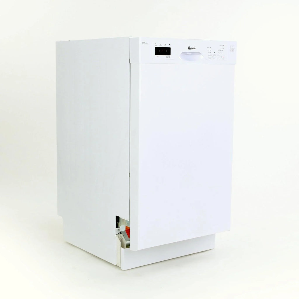 Avanti DWF18V0W 53 dBA White Built-In Front-Control Dishwasher