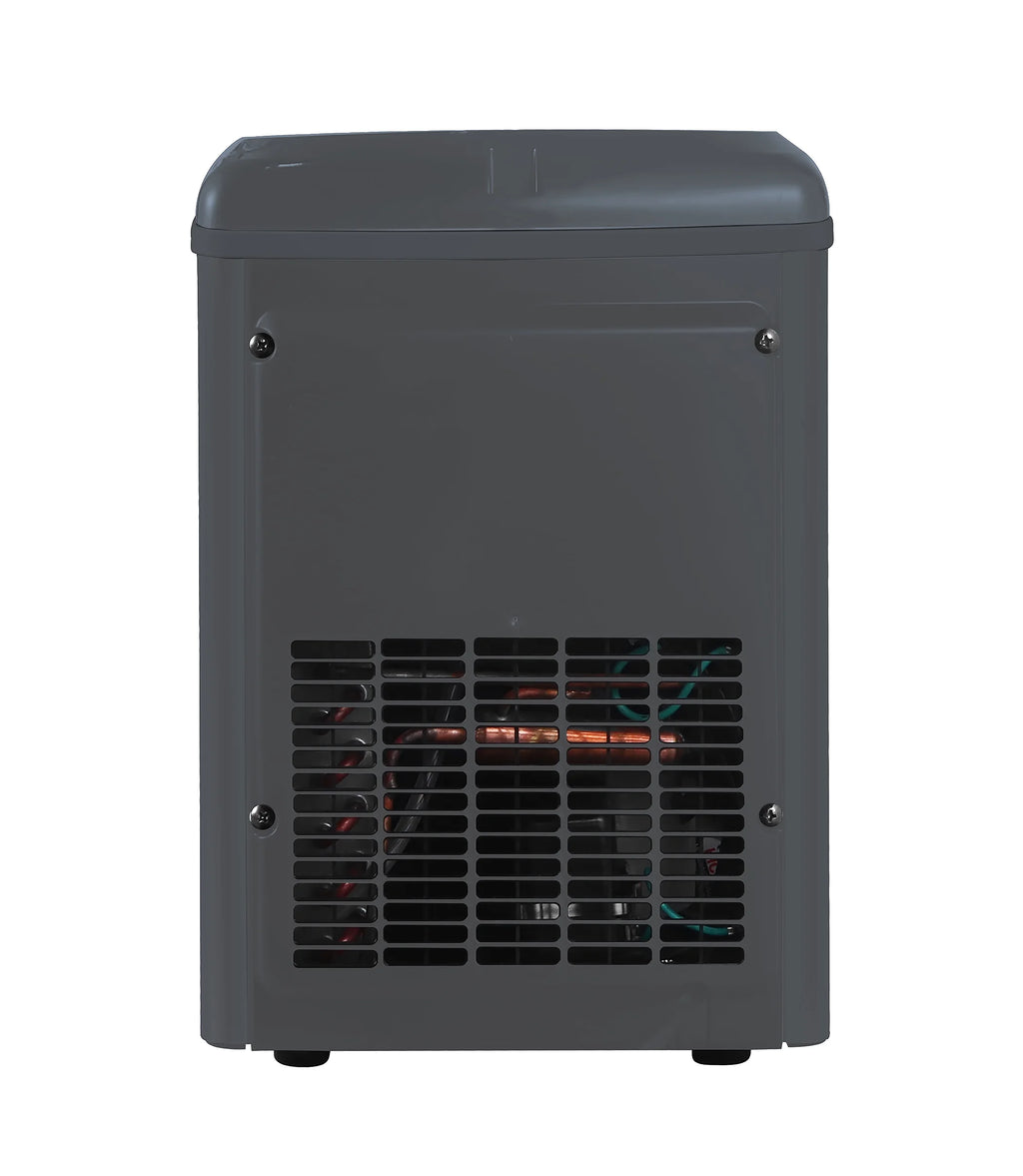Frigidaire Gallery, 33 lbs. Nugget Ice Maker, Stainless Steel, Black, EFIC214