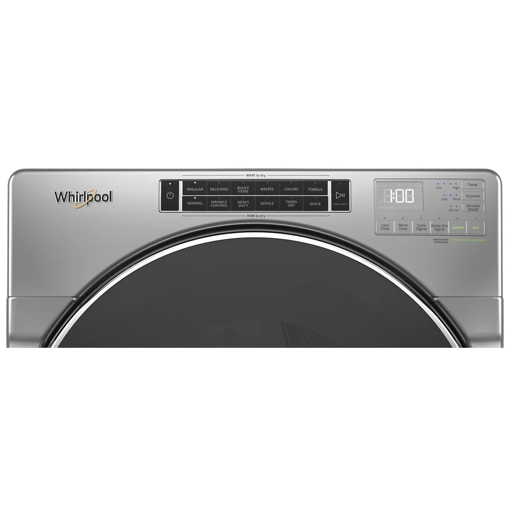 Whirlpool 5.0 cu ft High-Efficiency White Front Load Washing Machine with Load & Go(TM) XL Dispenser