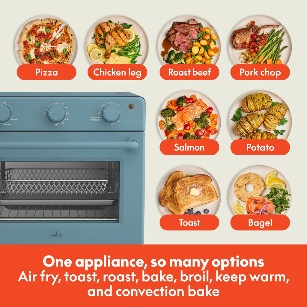 bella 6-Slice Toaster Oven, Oatmilk