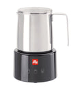 illy Electric Milk Frother- Black & Stainless Steel