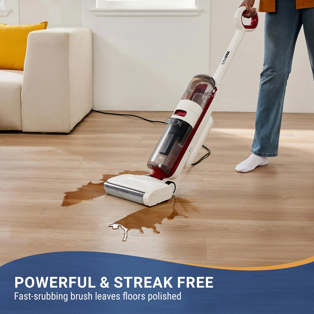 LiteVak Wash 3 in 1 Vacuum, Mop & Self Clean System by Tineco