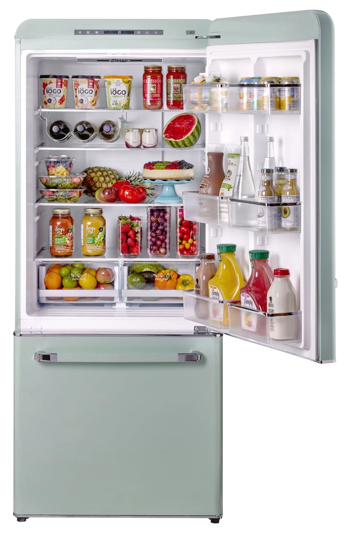 Unique Appliances Ugp-510L Ac Classic Retro 30" Wide 17.7 Cu. Ft. Energy Star Certified