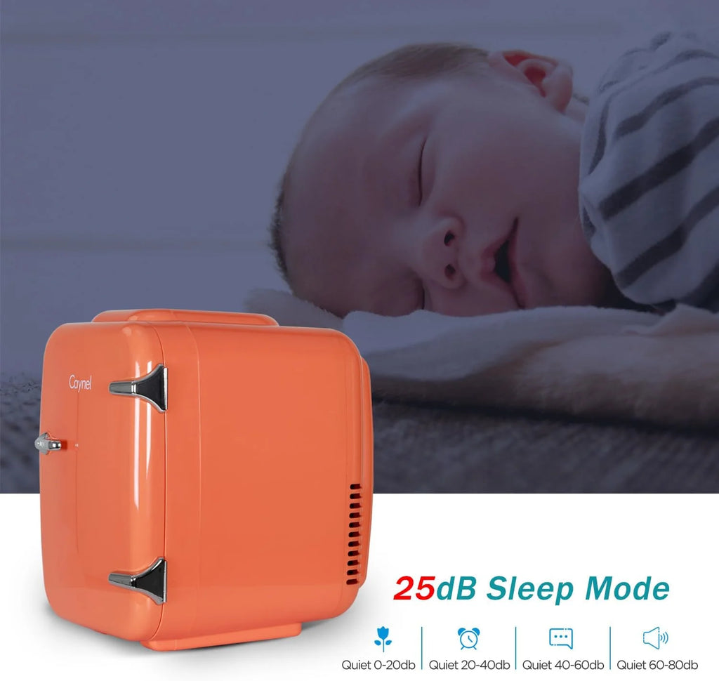 Fridge Portable Thermoelectric 4 Liter Cooler and Warmer for Skincare,  Friendly Beauty Fridge For Foods,Medications, Cosmetics, Breast Milk, Medications Home and Travel