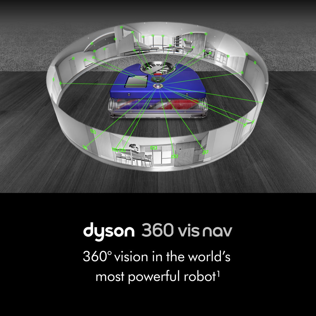 Dyson 360 Vis Nav? Robot Vacuum | Blue/Nickel | New
